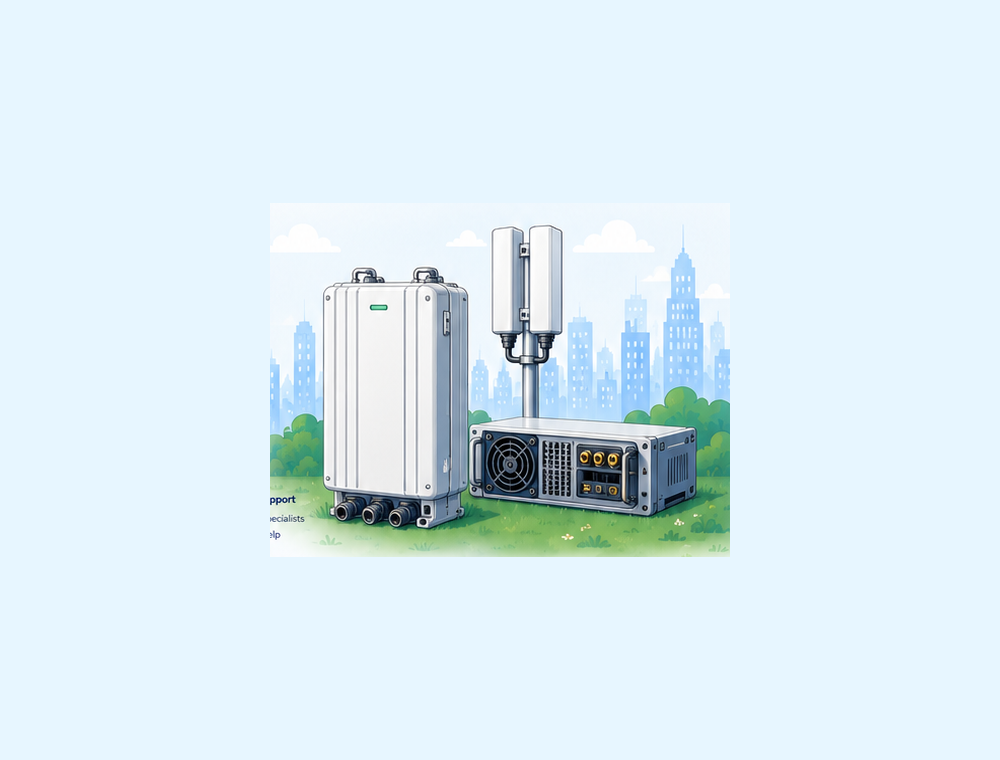 Ericsson telecom equipment illustration